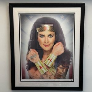 JJ Adams Ltd Ed. Lynda Carter Wonder Woman Print